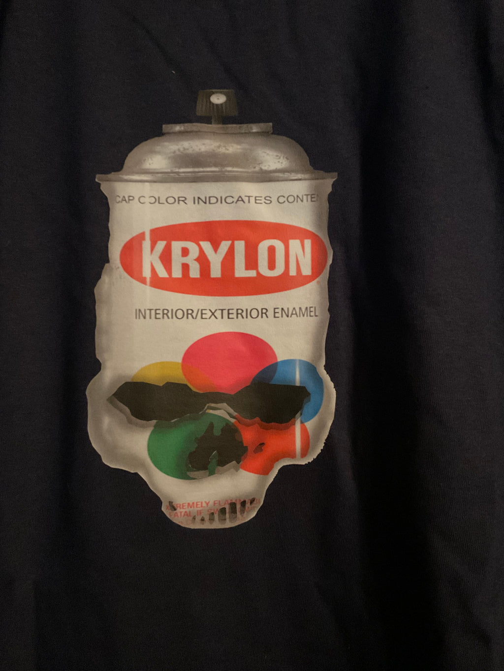 Krylon love till death skull