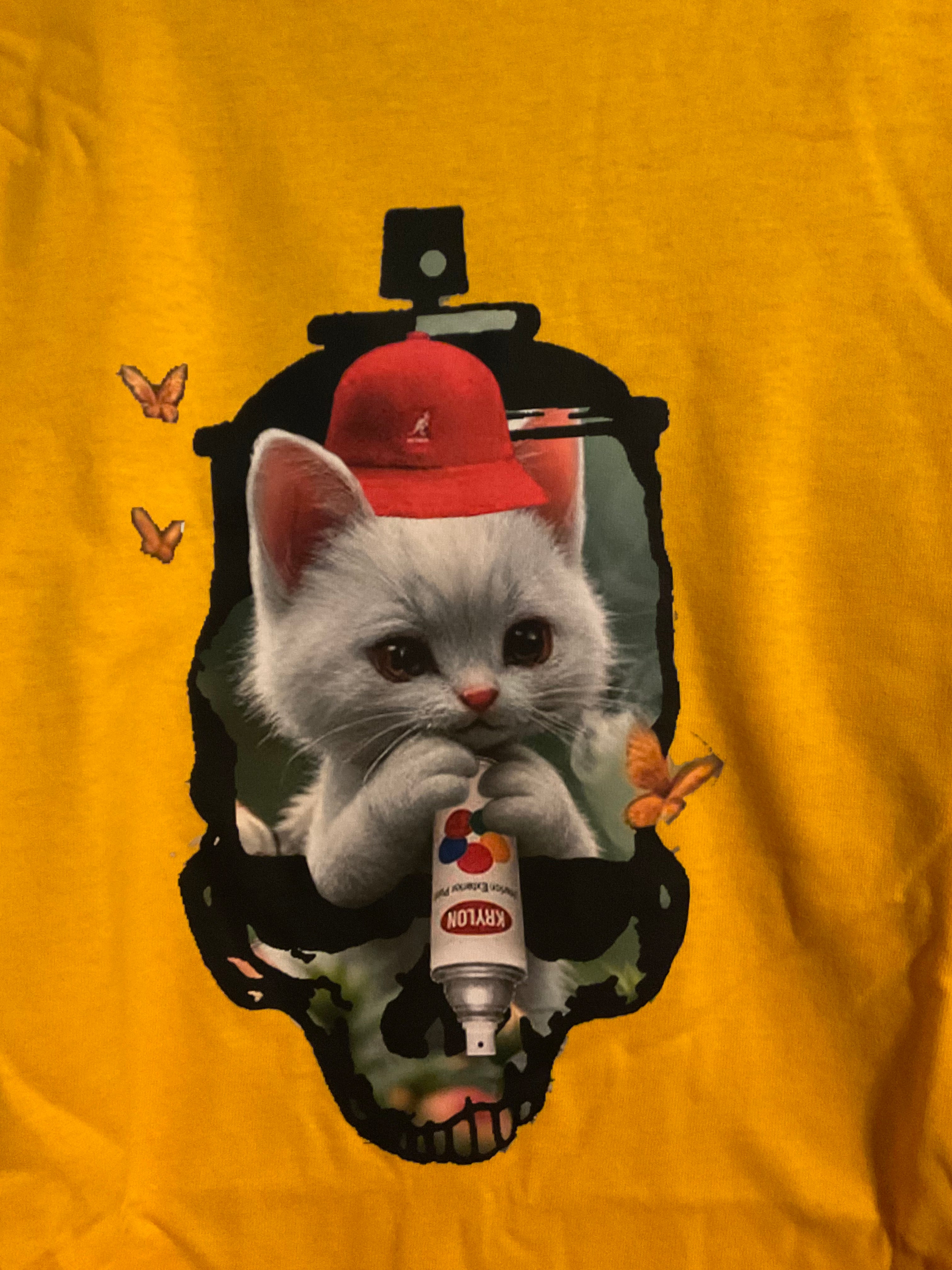 Fresh since kitten lucky money skull