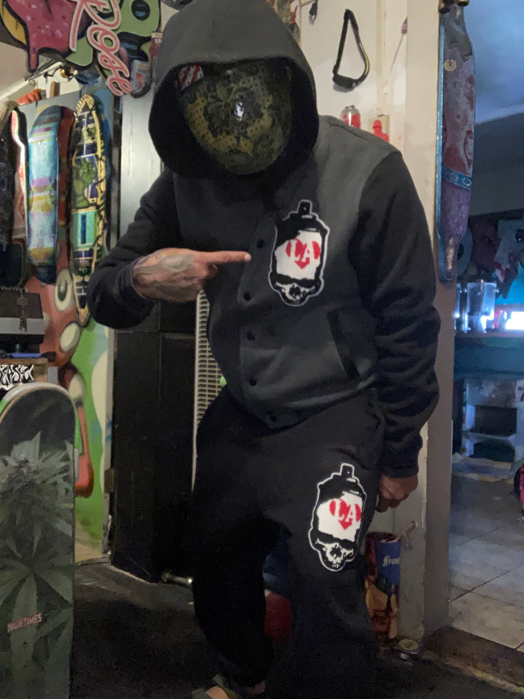 La Love Hasta La Muerte Skull Jacket