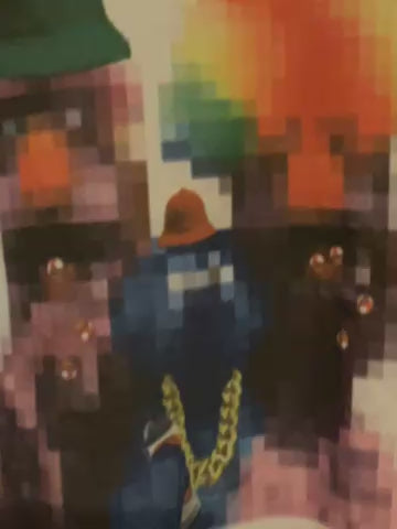 Pixelated faces